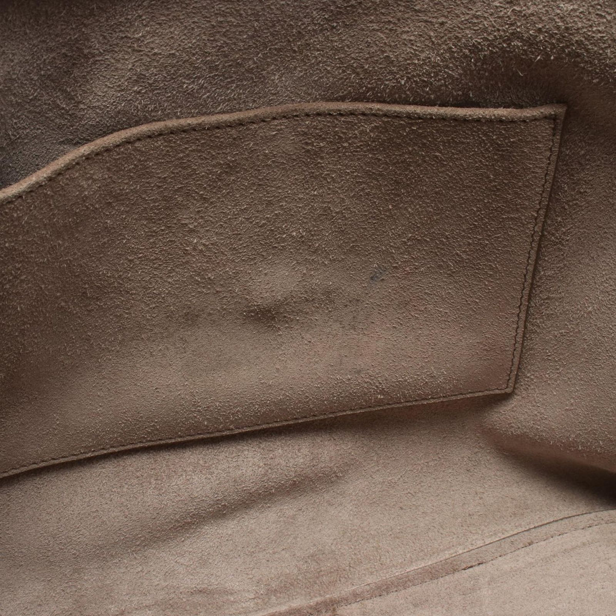 Celine Handbag Cabas de France Medium Beige Leather — view 5