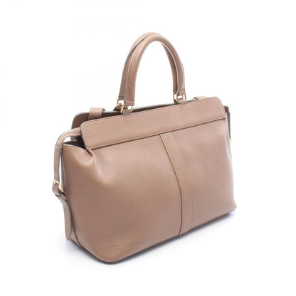 Celine Handbag Cabas de France Medium Beige Leather — view 2