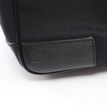 Gucci Handbag G Logo Black Canvas Leather — view 6