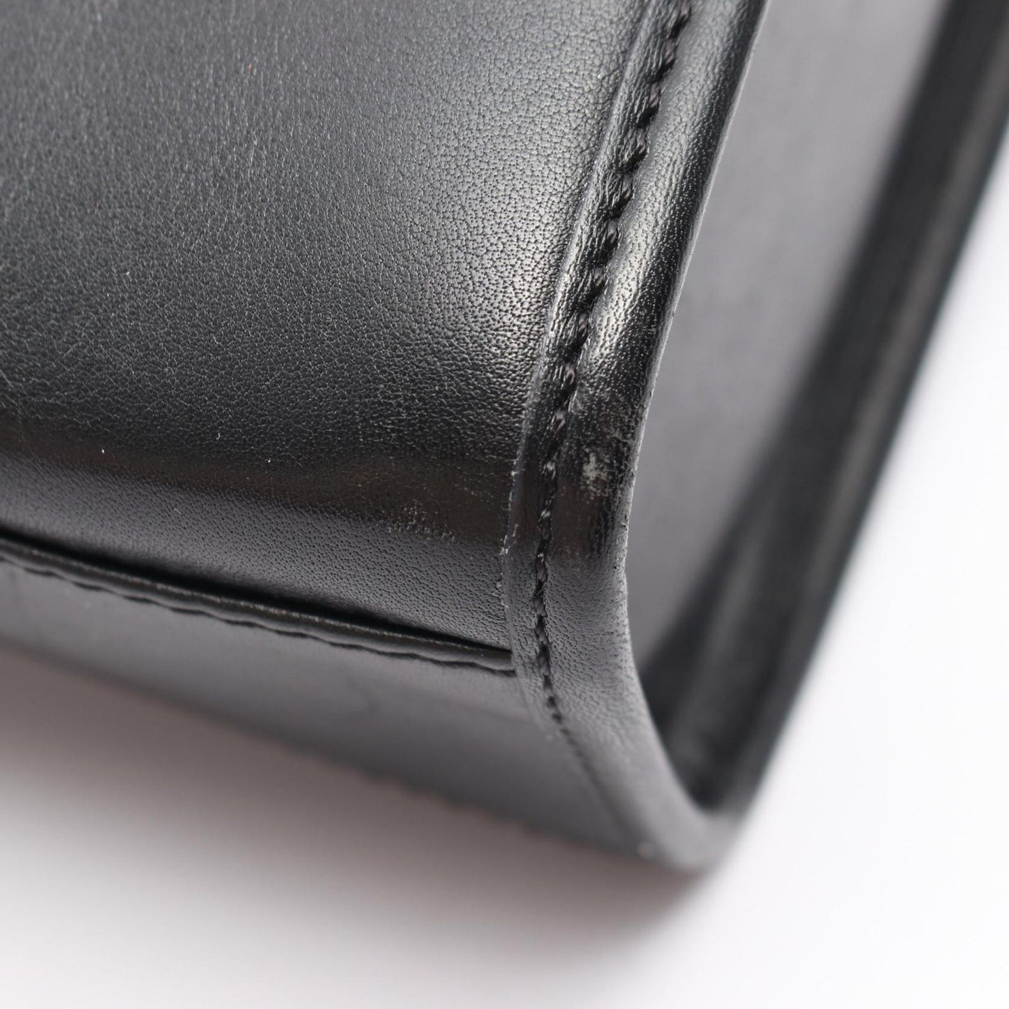 Celine Handbag Gancini Black Leather 2-Way — view 8