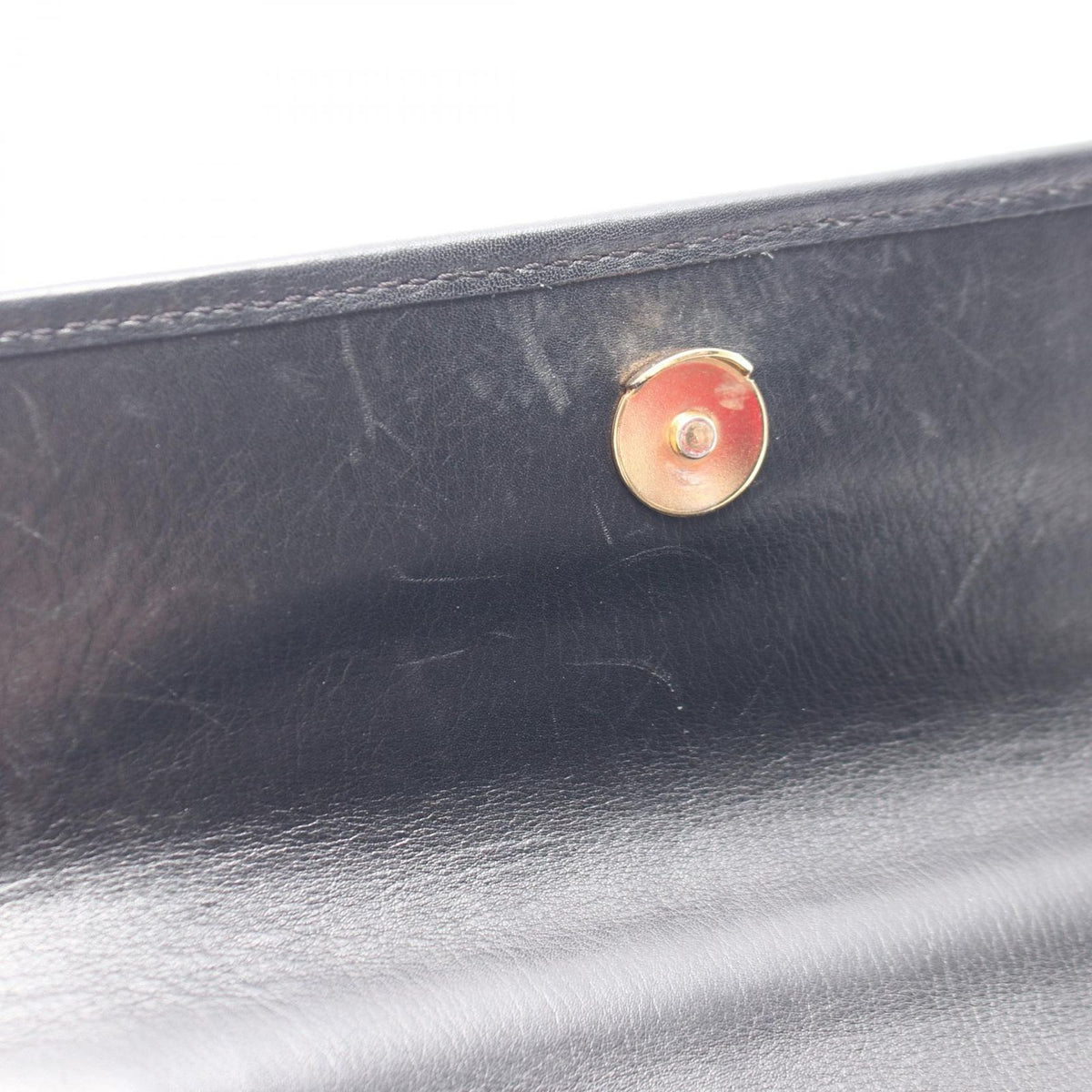 Celine Handbag Gancini Black Leather 2-Way — view 6