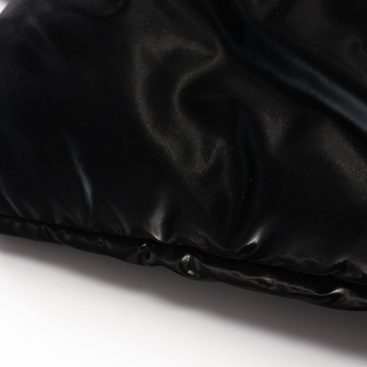 Saint Laurent Paris Tote Wide Puffer Black Nylon — view 6