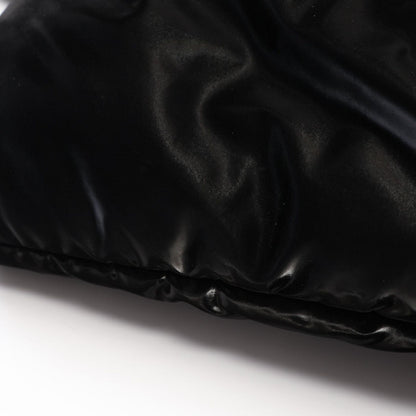 Saint Laurent Paris Tote Wide Puffer Black Nylon — view 6