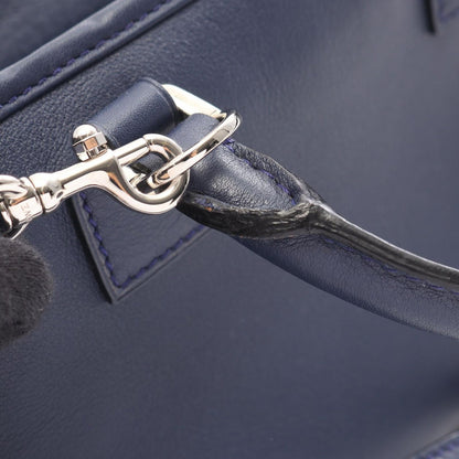 Loewe Handbag Amazona 23 2-Way Navy Leather — view 8