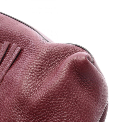 Gucci Tote Soho Interlocking G 2-Way Burgundy Leather — view 6