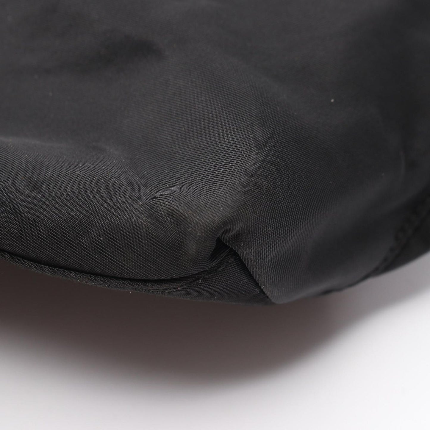 Prada Handbag Tessuto Black Nylon Triangle Logo — view 6