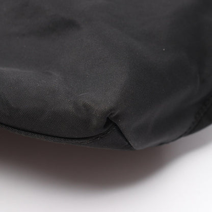 Prada Handbag Tessuto Black Nylon Triangle Logo — view 6