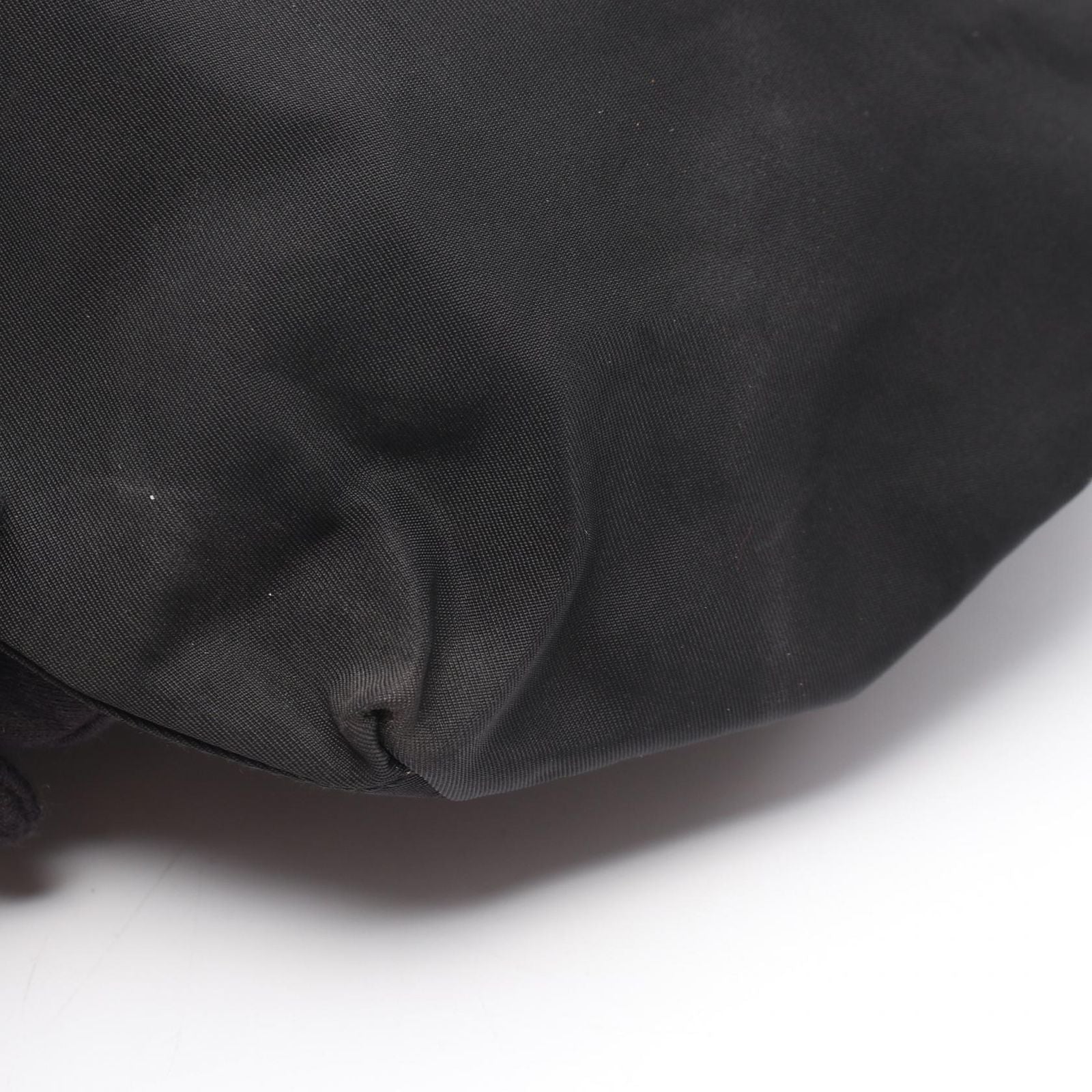 Prada Handbag Tessuto Black Nylon Triangle Logo — view 5