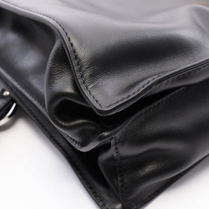 Prada Shoulder Bag Soft Sound Large Black Red White Leather — view 5