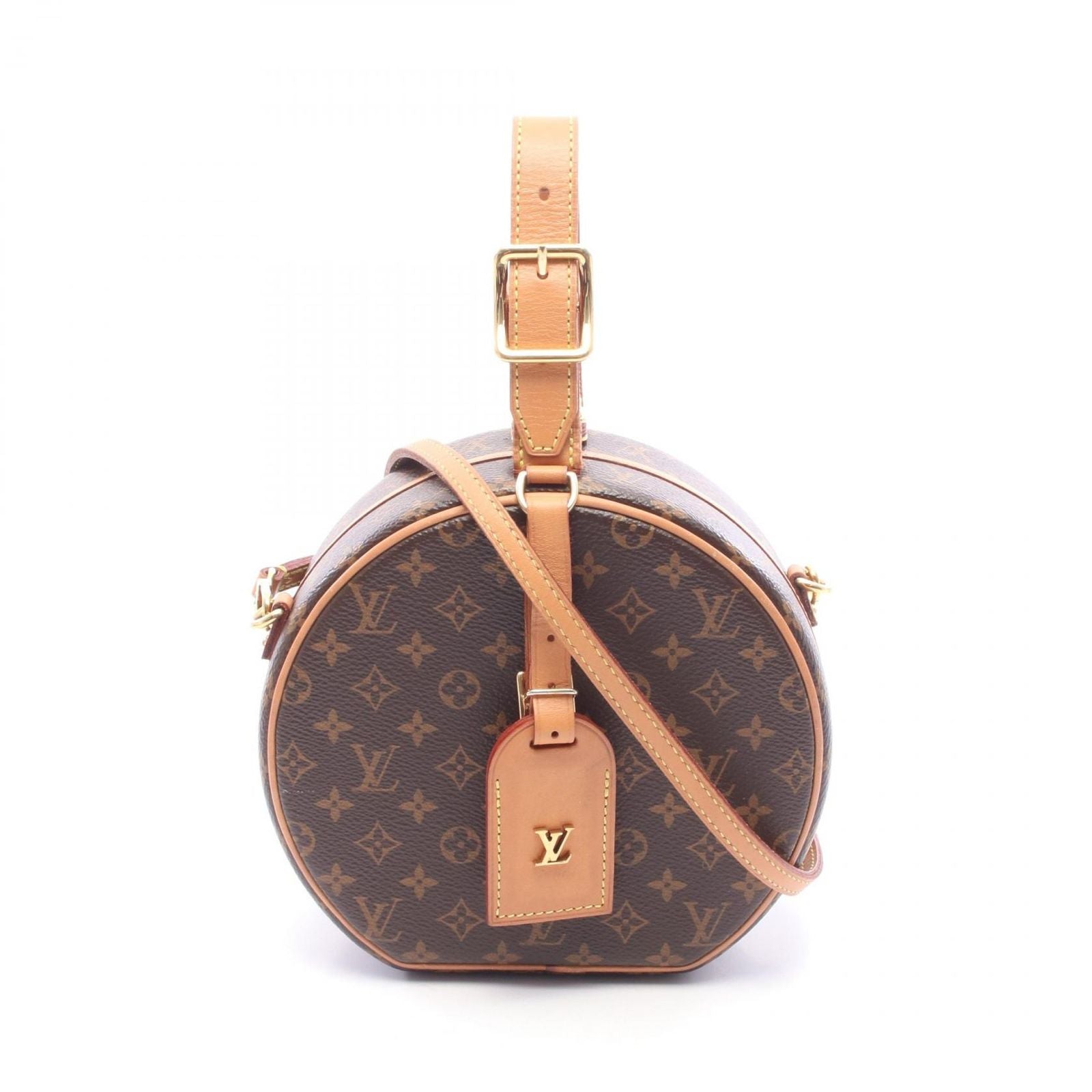 Louis Vuitton Handbag Petite Boite Chapeau Leather