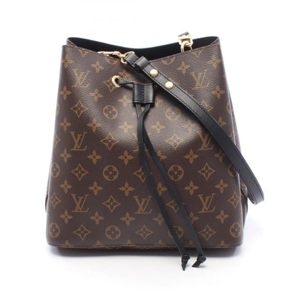 Louis Vuitton Shoulder Bag Neo Noe Noir Leather