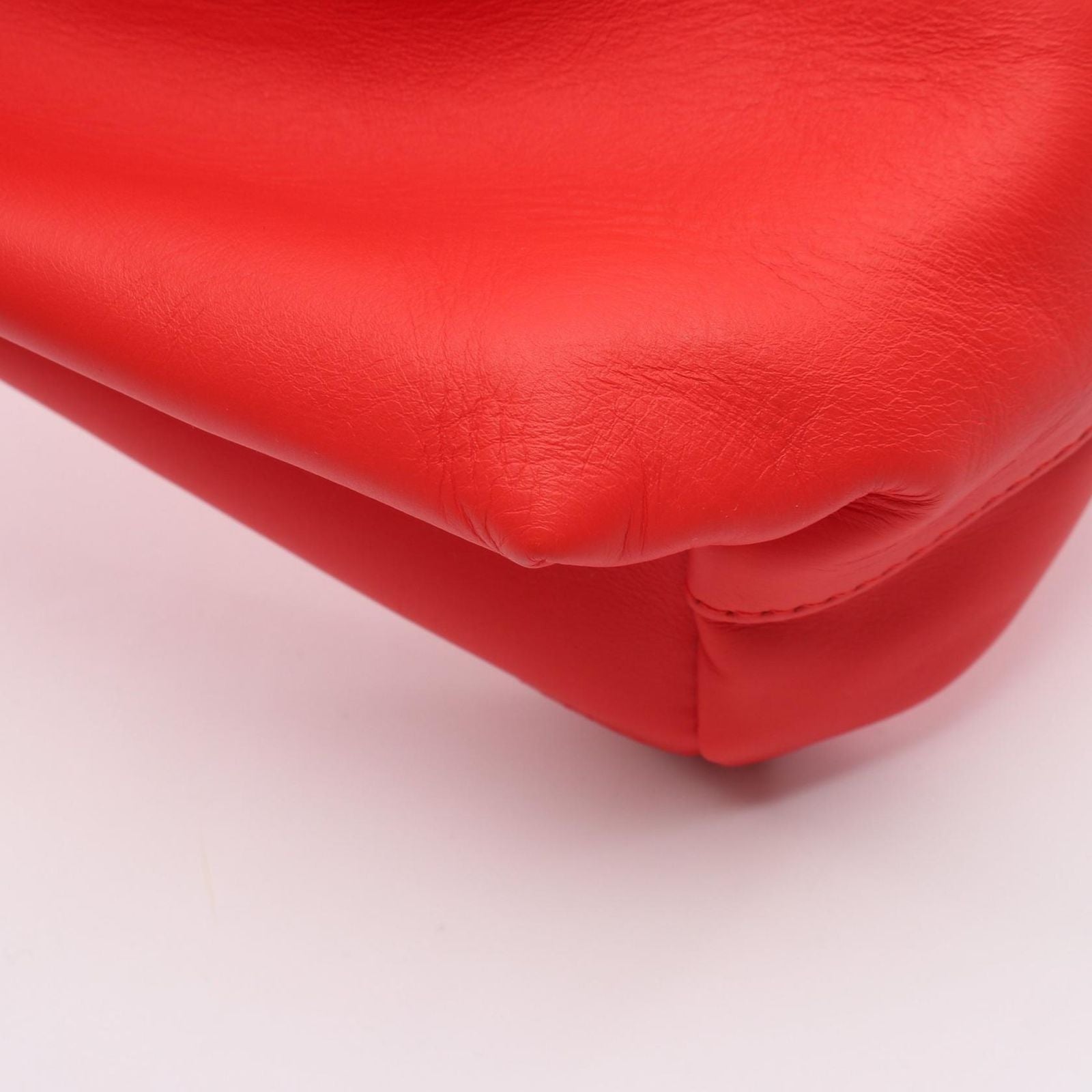 Bottega Veneta Shoulder Bag Red Leather — view 6
