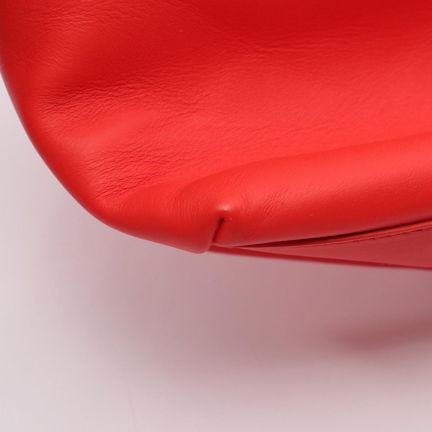 Bottega Veneta Shoulder Bag Red Leather — view 5