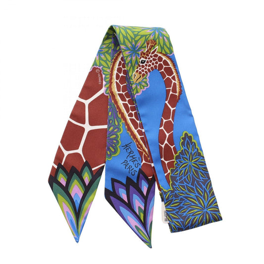 Hermes Scarf Twilly the Three Graces Silk