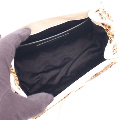 Saint Laurent Paris Shoulder Bag Monogram Mini Nolita Ivory Leather — view 3