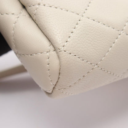 Saint Laurent Paris Shoulder Bag Monogram Mini Nolita Ivory Leather — view 7