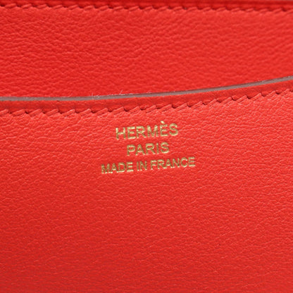 Hermes Shoulder Bag Constance 3 Mini Rouge Tomato — view 4
