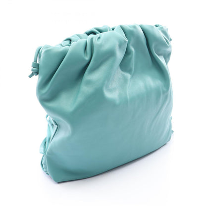 Bottega Veneta Shoulder Bag the Fringe Pouch Emerald Green Leather — view 2