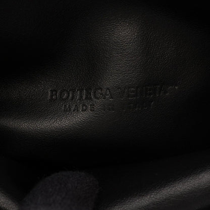 Bottega Veneta Clutch Triangle Flap Black Leather — view 4