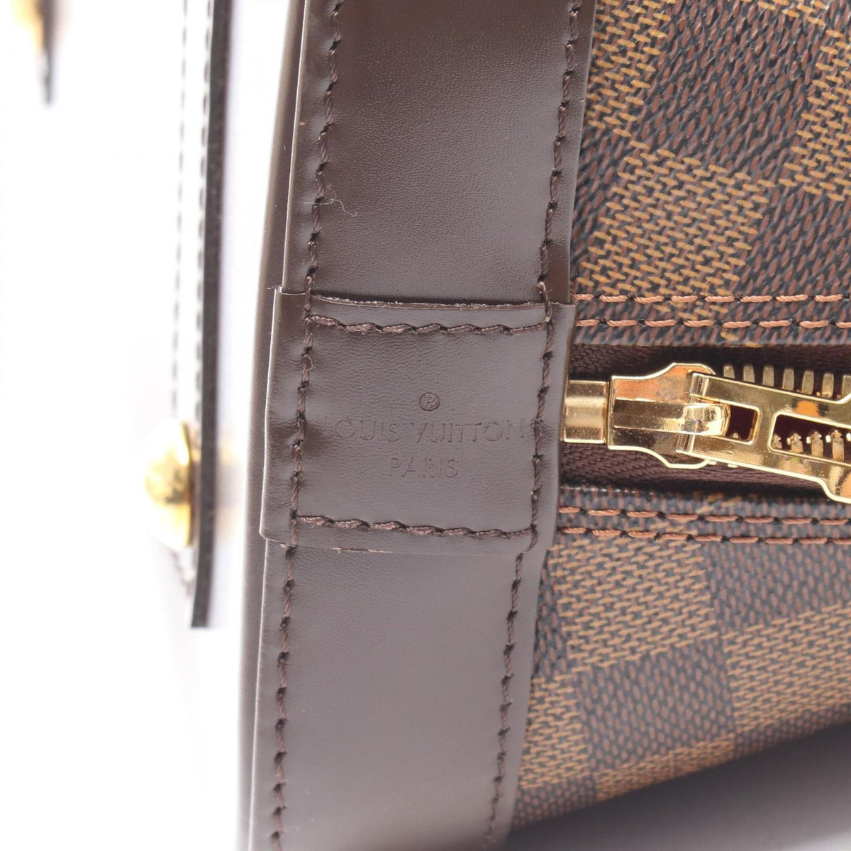 Louis Vuitton Handbag Alma PM Damier Ebene Leather — view 4