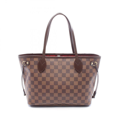 Louis Vuitton Tote Neverfull PM Damier Ebene Leather