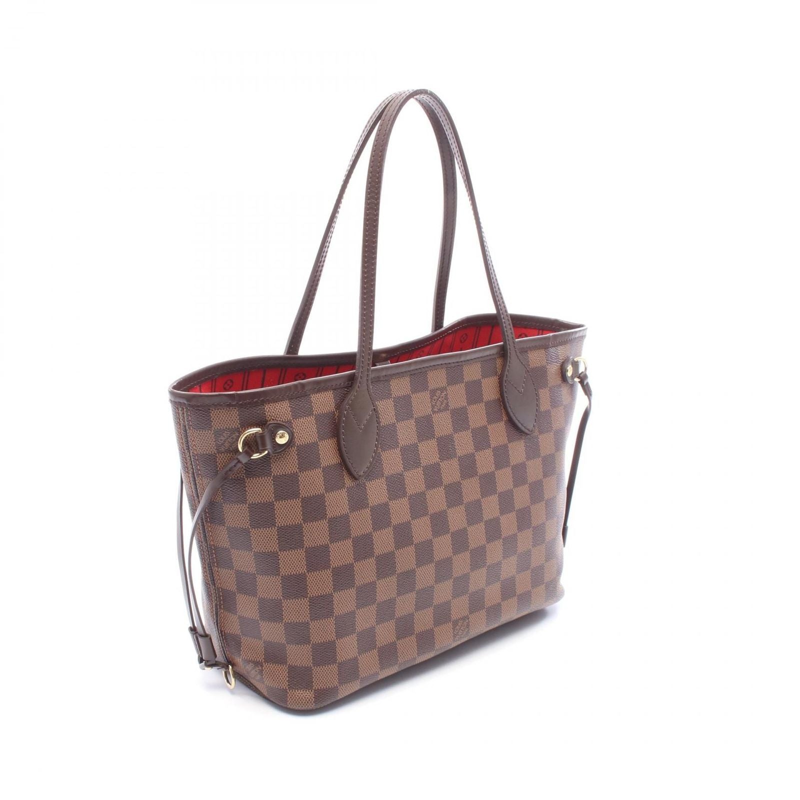 Louis Vuitton Tote Neverfull PM Damier Ebene Leather — view 2