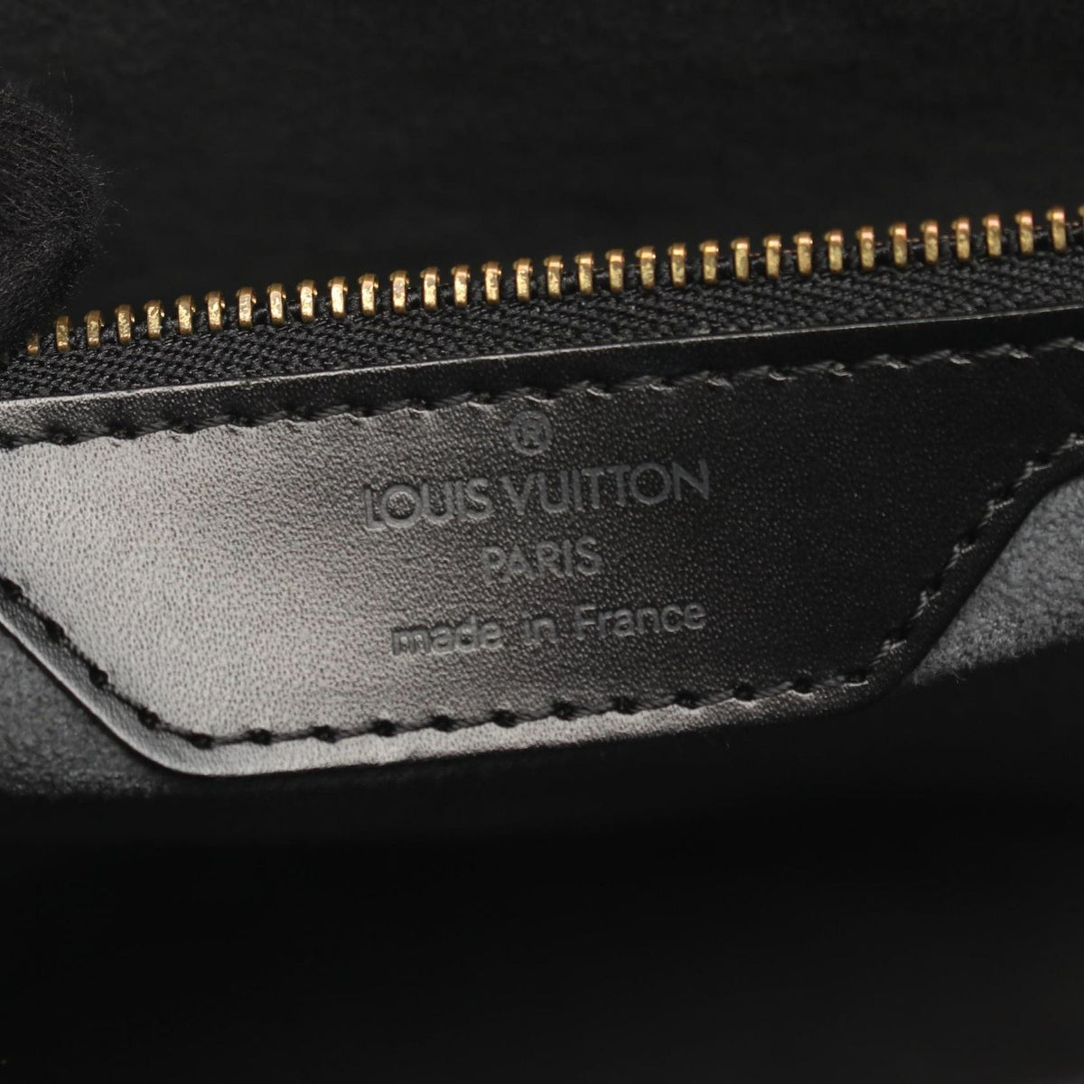 Louis Vuitton Shoulder Bag Saint Jacques Shopping Epi Noir Leather — view 4