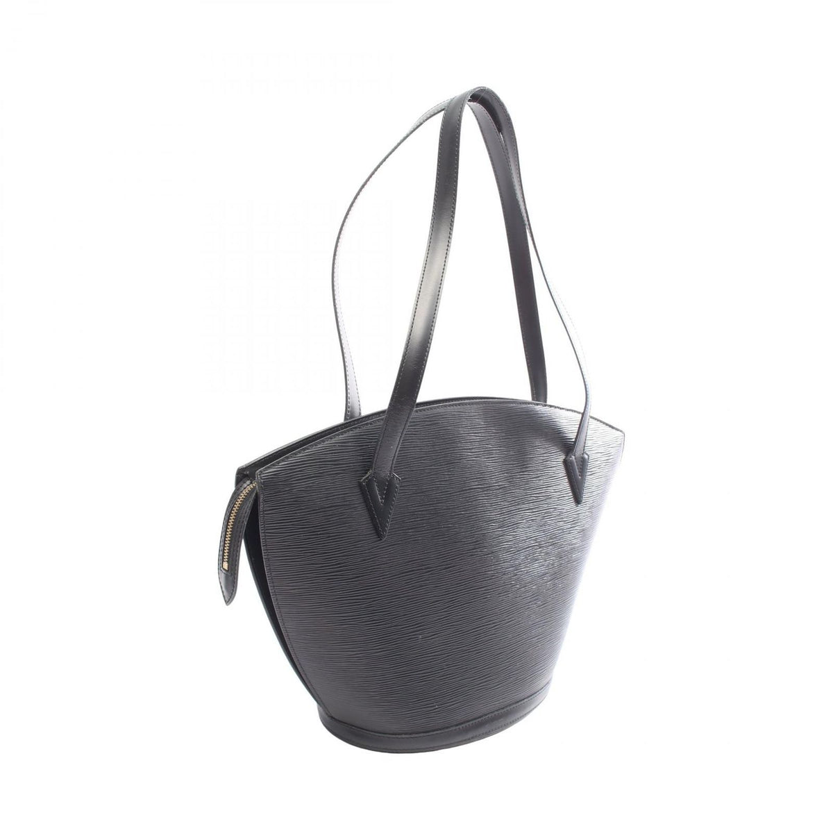 Louis Vuitton Shoulder Bag Saint Jacques Shopping Epi Noir Leather — view 2