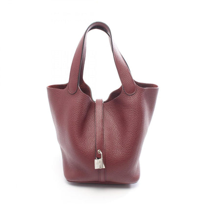 Hermes Handbag Picotin Lock MM Rouge Ash