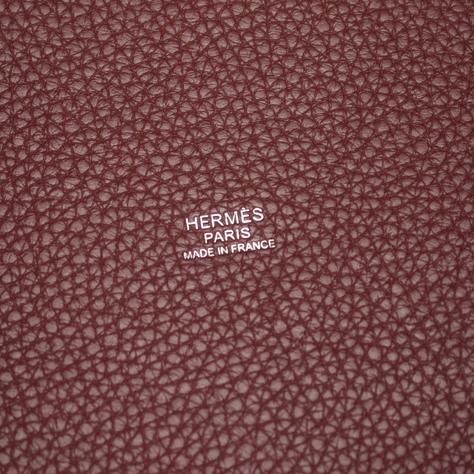Hermes Handbag Picotin Lock MM Rouge Ash — view 4