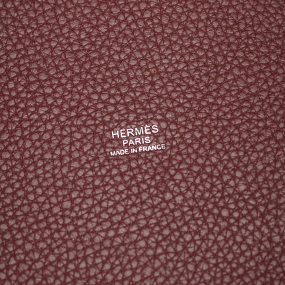 Hermes Handbag Picotin Lock MM Rouge Ash — view 4