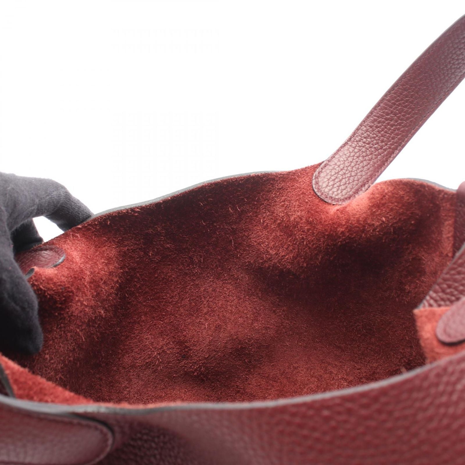 Hermes Handbag Picotin Lock MM Rouge Ash — view 6