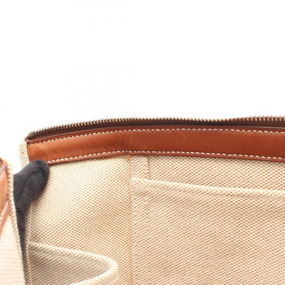 Hermes Tote Cabas Mirror MM Ecru Fauve — view 6