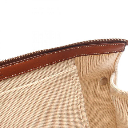 Hermes Tote Cabas Mirror MM Ecru Fauve — view 7