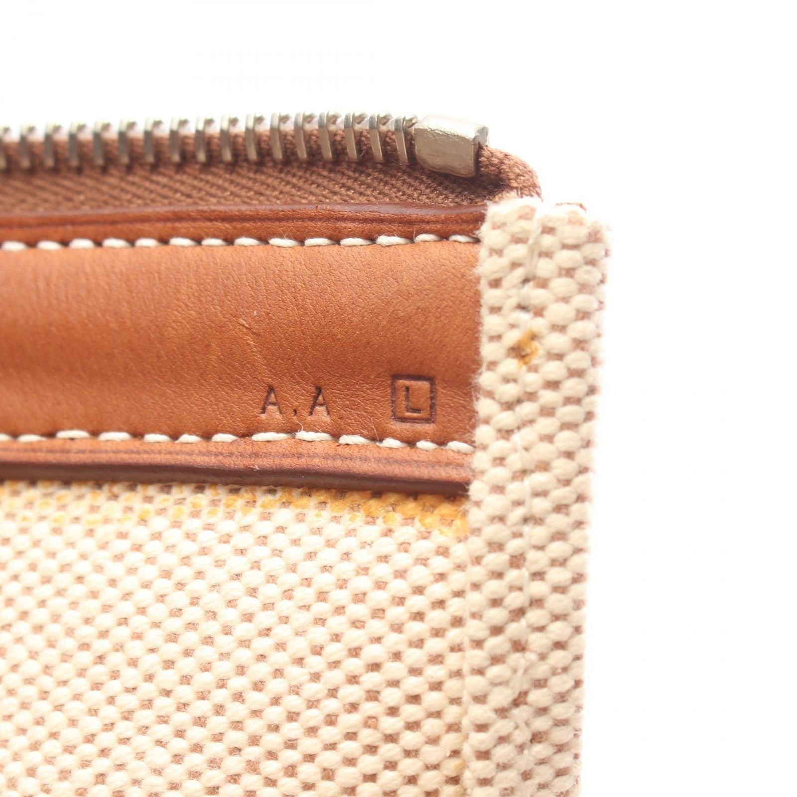 Hermes Tote Cabas Mirror MM Ecru Fauve — view 5