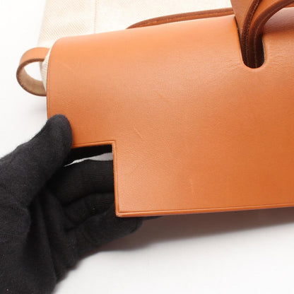Hermes Handbag Herbag MM Ecru Natural — view 7