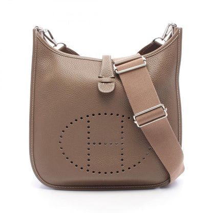 Hermes Shoulder Bag Evelyne 3 Trois PM Etoupe