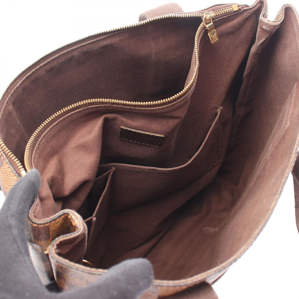 Louis Vuitton Tote Cabas Beaubourg Leather — view 3