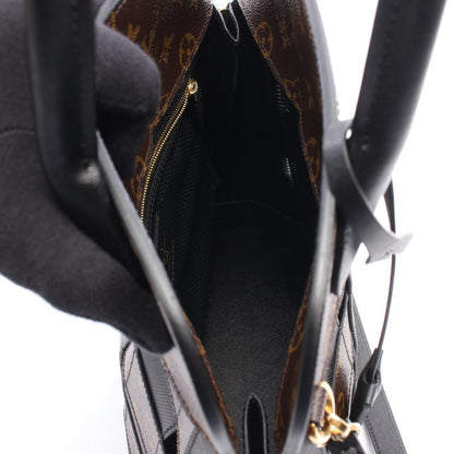 Louis Vuitton Tote Tresage 2-Way Noir Leather — view 3