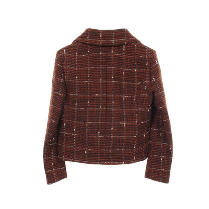 Chanel Lion Button Double Breasted Tweed Wool Jacket — view 2