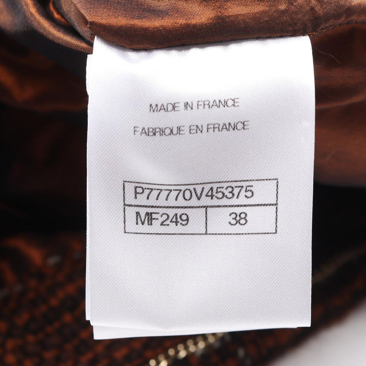 Chanel Lion Button Double Breasted Tweed Wool Jacket — view 4