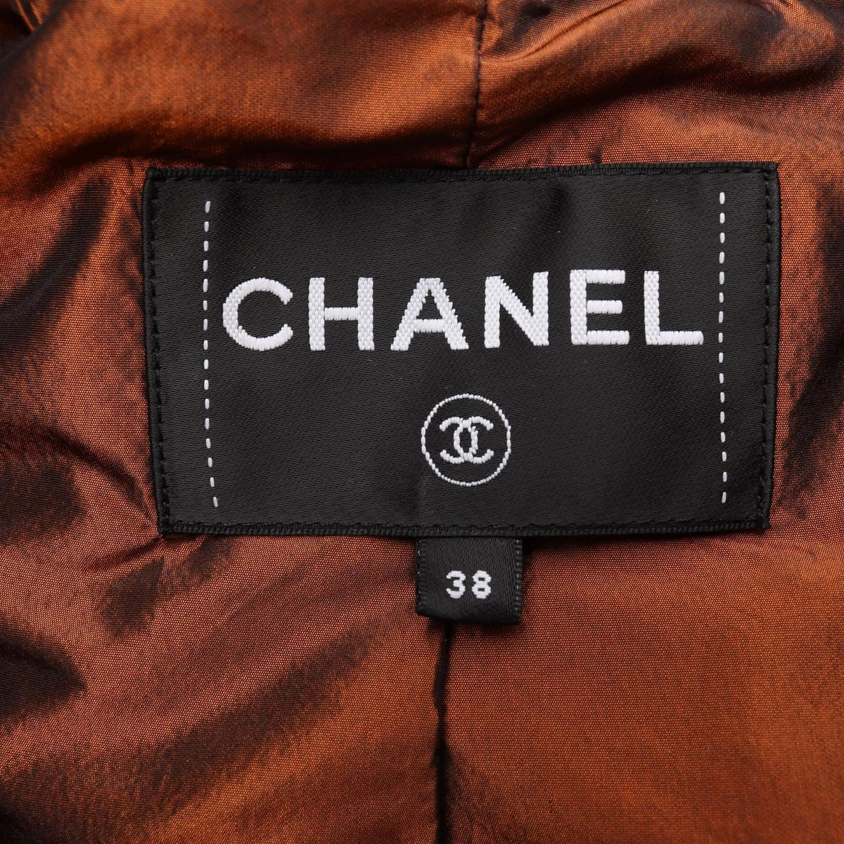Chanel Lion Button Double Breasted Tweed Wool Jacket — view 3
