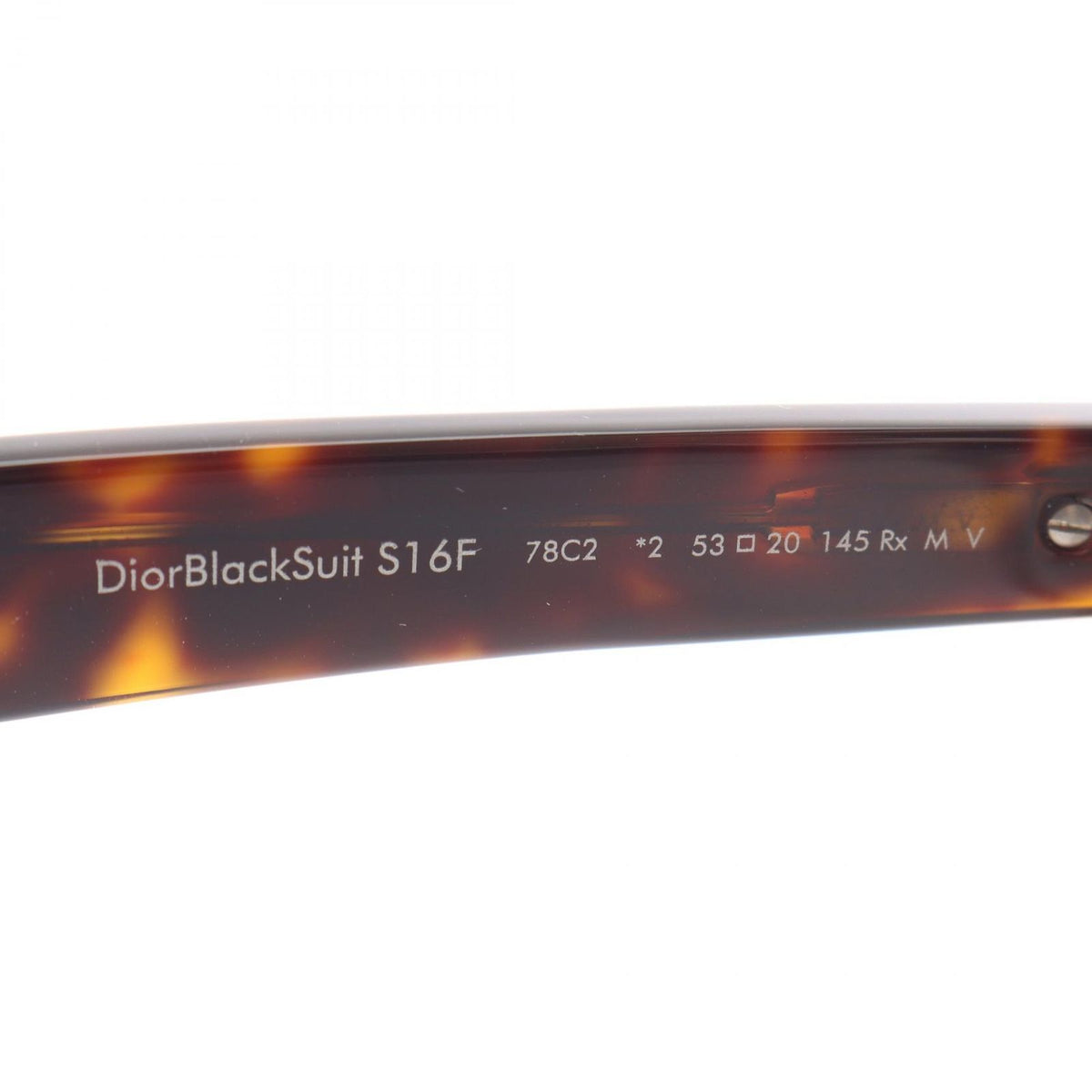Dior Sunglasses Black Suit Tortoiseshell Gradient Lens Eyewear — view 5
