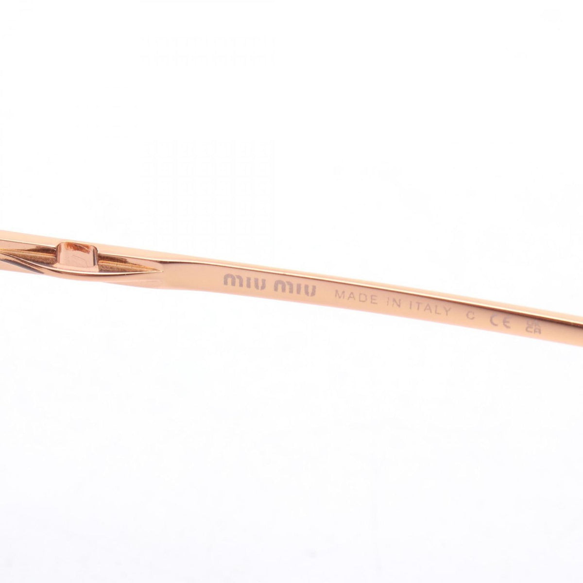 Miu Miu Sunglasses Logo Eyewear — view 4