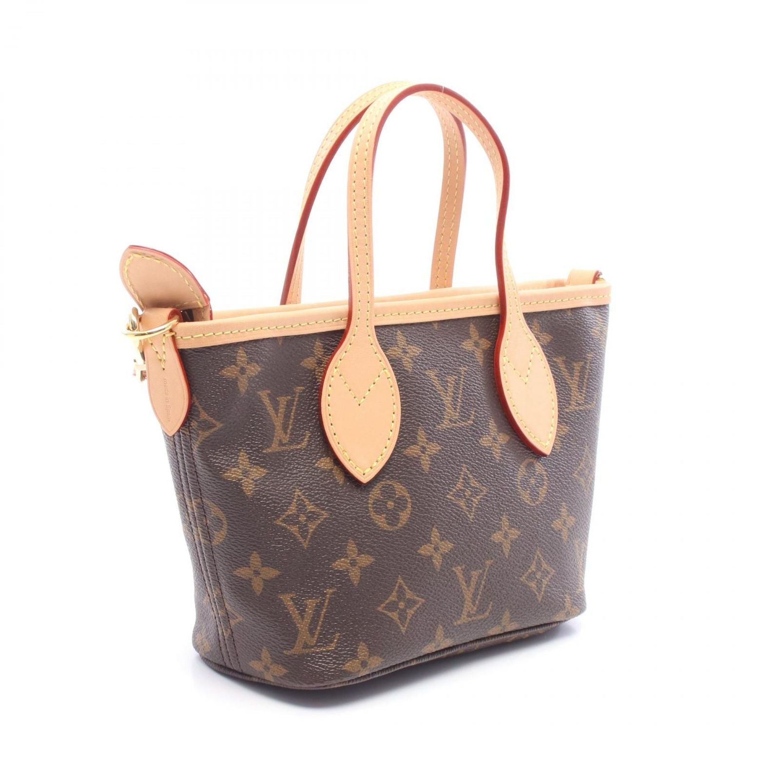Louis Vuitton Handbag Neverfull BB 2-Way Beige Leather — view 2