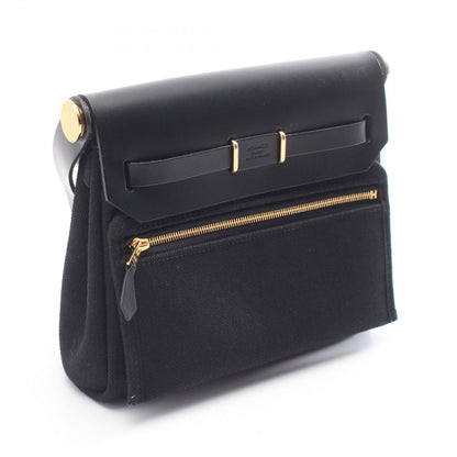 Hermes Shoulder Bag Herbag Zip Mini Black — view 2