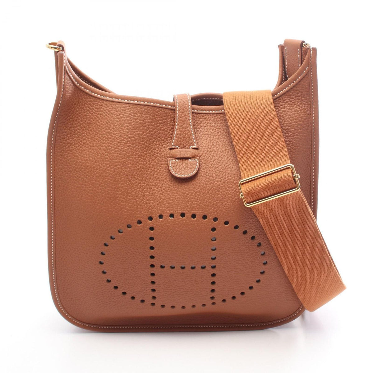 Hermes Shoulder Bag Evelyne 3 Trois PM Gold