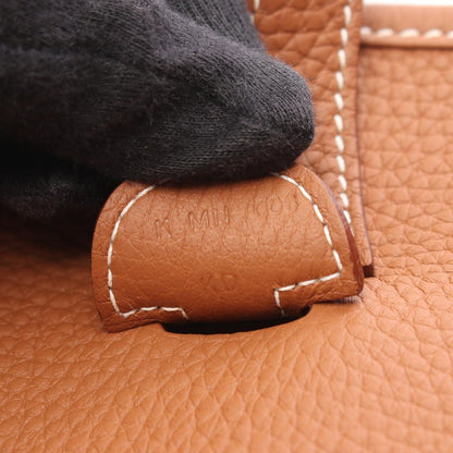 Hermes Shoulder Bag Evelyne 3 Trois PM Gold — view 5