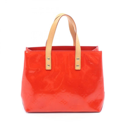 Louis Vuitton Handbag Reade PM Monogram Vernis Rouge Leather