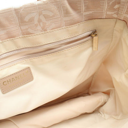 Chanel Tote New Travel Line MM Beige Leather MM — view 6